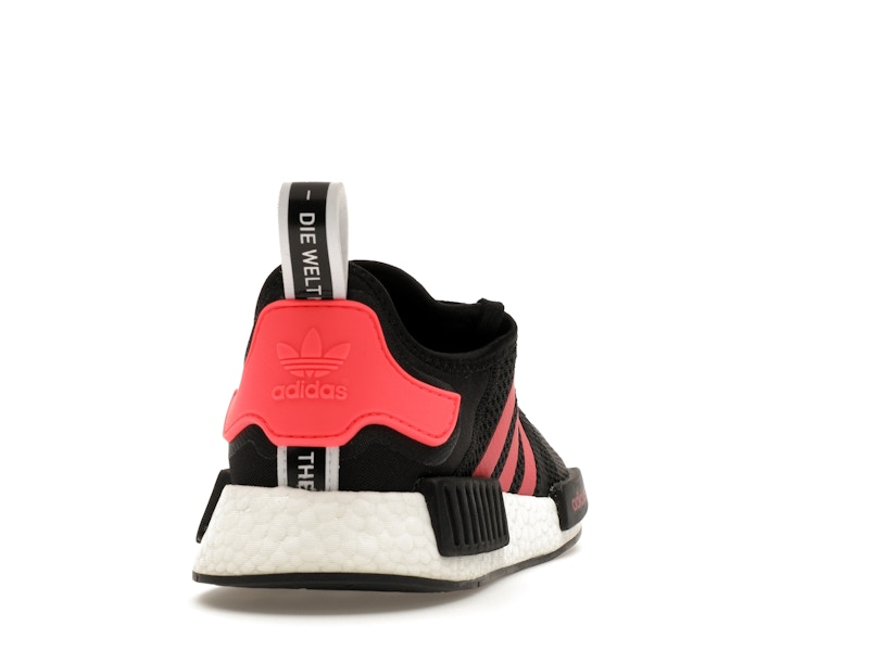 adidas NMD R1 Black Signal Pink White
