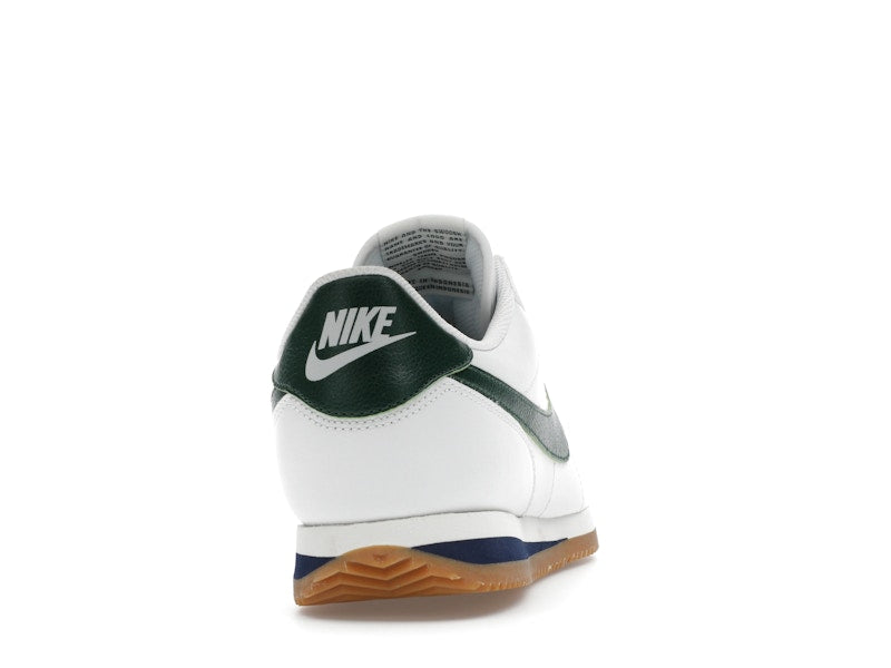 Nike Cortez Leather Summit White Fir Midnight Navy
