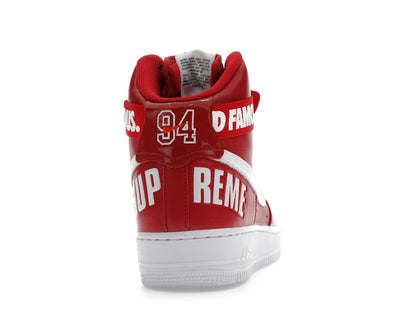 Nike Air Force 1 High Supreme World Famous Red