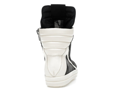 Rick Owens Geobasket High Black Milk