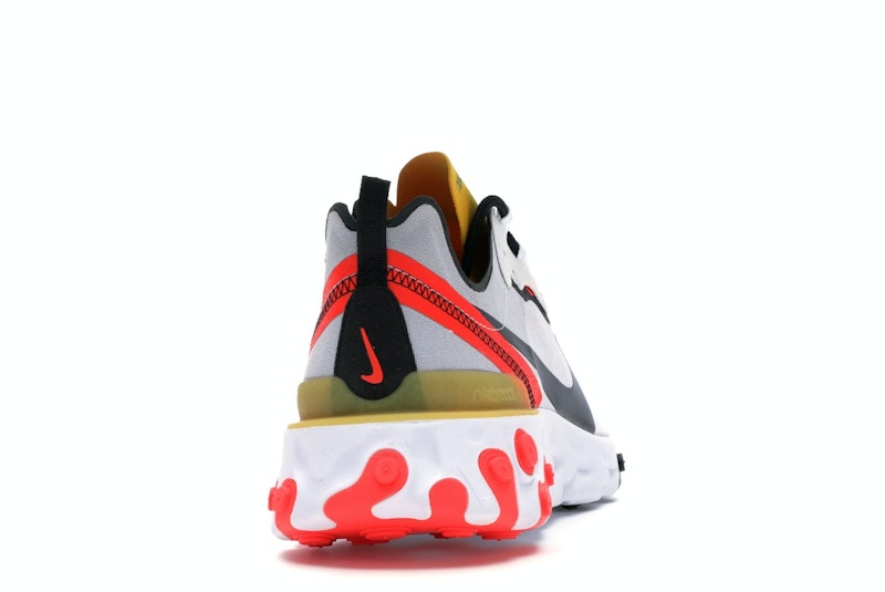 Nike React Element 55 White Black Crimson Gold