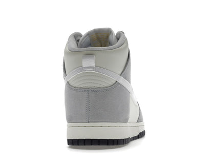 Nike Dunk High Retro Sail Pure Platinum Black White