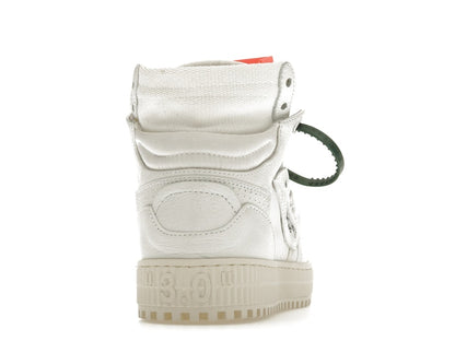 OFF-WHITE Off Court 3.0 Leather Canvas White White Orange (Women's)