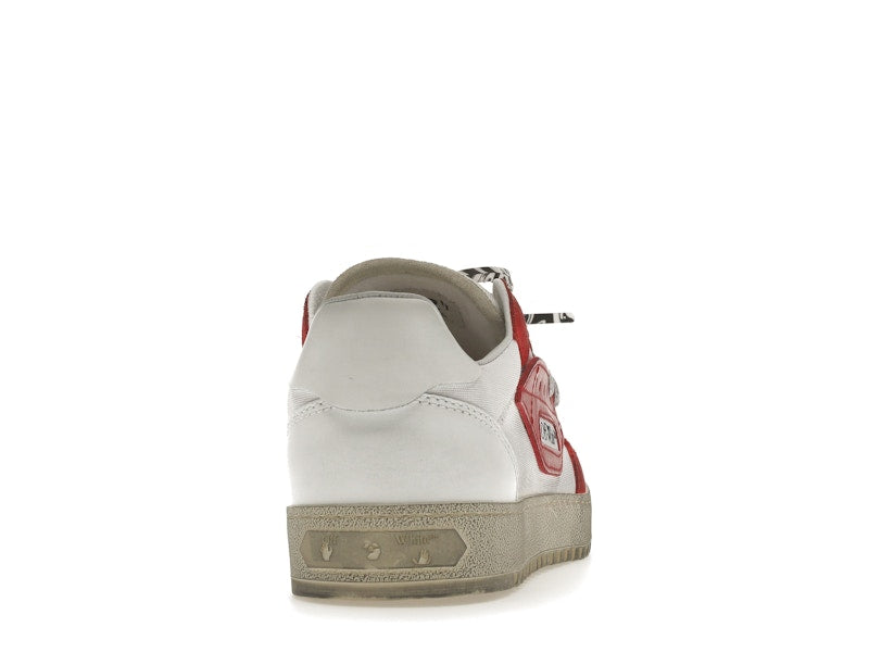 OFF-WHITE Vulcanized 5.0 Low Top White Red