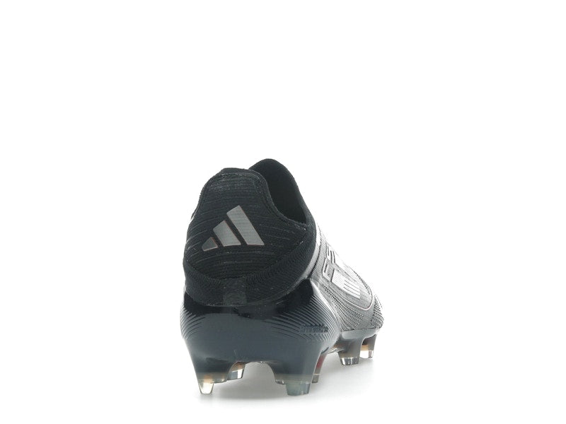 adidas F50 Elite Laceless FG Core Black Iron Metallic Lucid Red
