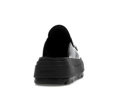 Jordan Mule Black Metallic Silver (Women's)