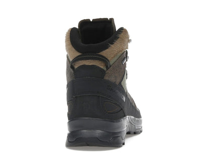 Salomon X-ALP Mid Distressed Leather GTX Dark Earth Black