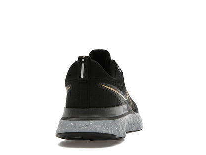 Nike React Infinity Run Flyknit 2 Black Gold