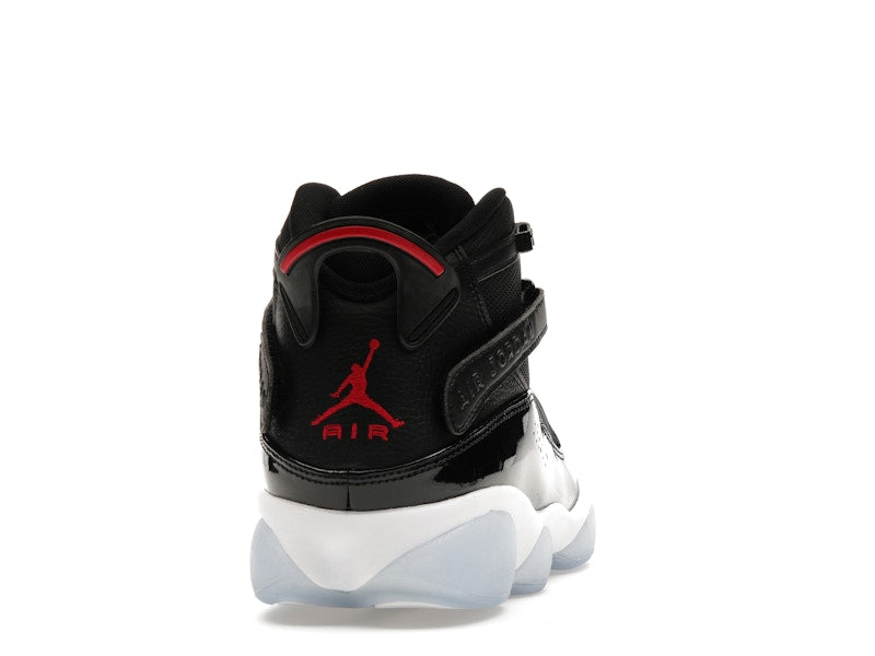 Jordan 6 Rings Black Gym Red