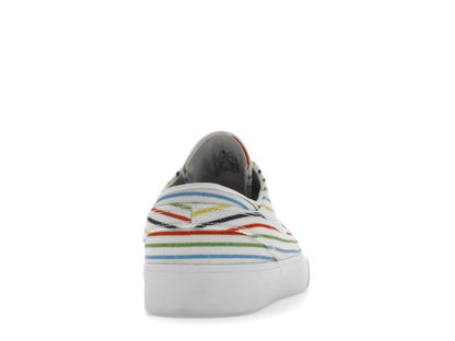 Nike SB Zoom Stefan Janoski Canvas Multi-Color Pinstripes