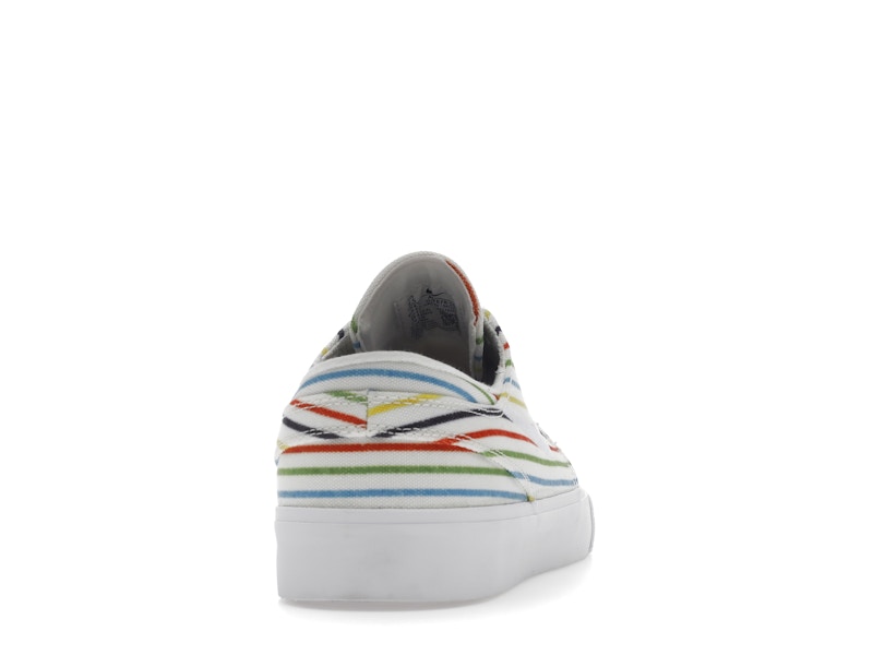 Nike SB Zoom Stefan Janoski Canvas Multi-Color Pinstripes