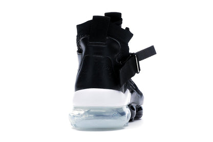 Nike Air VaporMax Premier Flyknit Black Metallic Silver White
