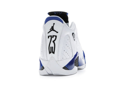Jordan 14 Retro White Hyper Royal (GS)
