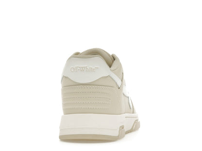 OFF-WHITE Out Of Office OOO Low Tops Angora White