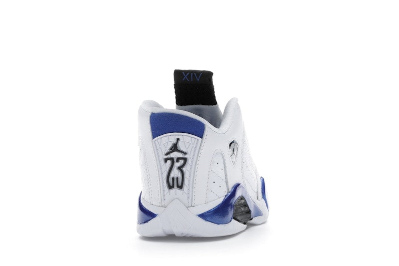 Jordan 14 Retro White Hyper Royal (TD)