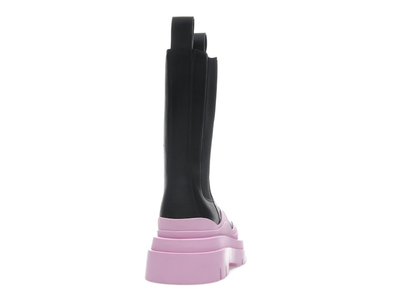 Bottega Veneta Tire Chelsea Boot Black Gloss (Women's)