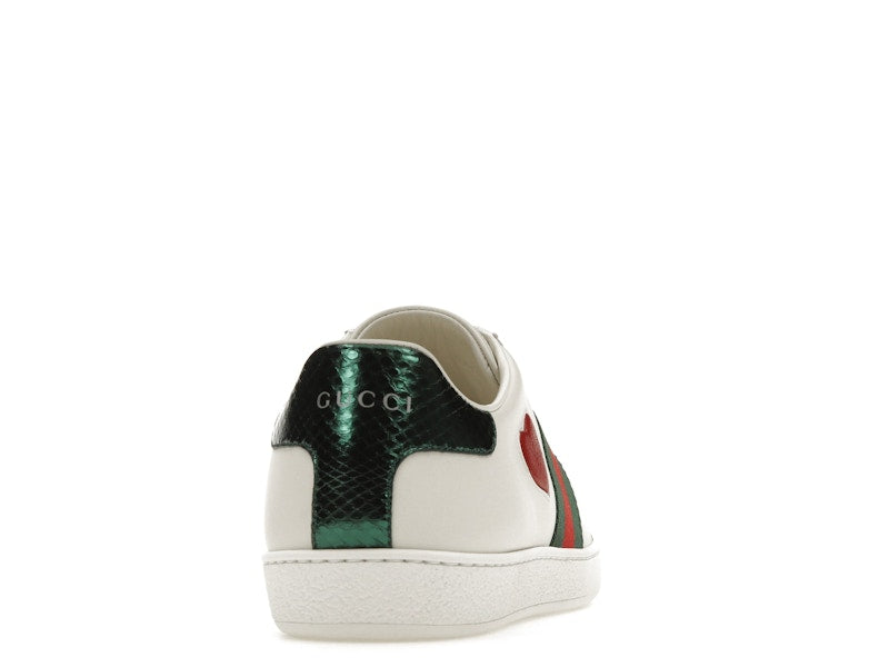 Gucci Ace Embroidered Hearts (Women's)