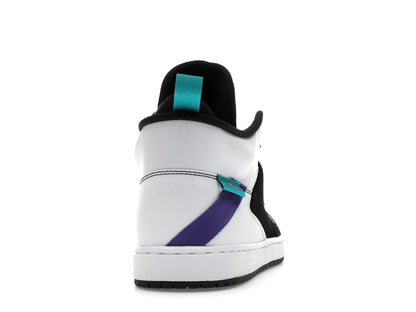 Jordan Fadeaway Black White Grape
