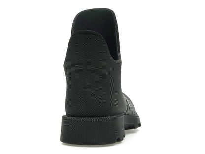Burberry Marsh Round-Toe Ankle Boots Black
