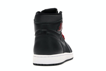 Jordan 1 Retro High Black Satin Gym Red