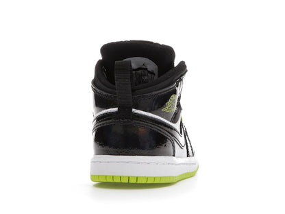 Jordan 1 Mid Black Cyber Mystic Green (TD)