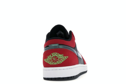 Jordan 1 Low Black Green Pulse Gym Red