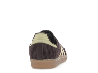 adidas Samba OG Shadow Brown Powder Yellow (Women's)