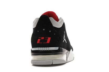 Jordan Big Fund Black Metallic Silver University Red