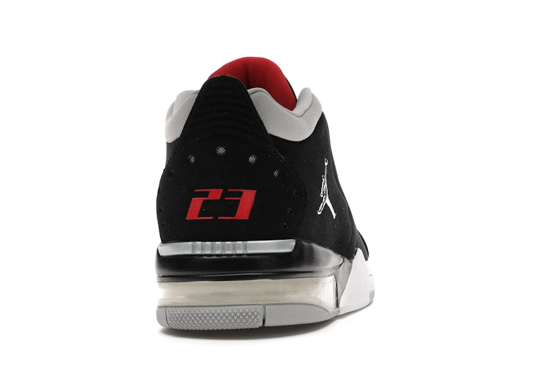 Jordan Big Fund Black Metallic Silver University Red