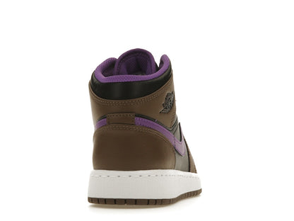 Jordan 1 Mid Purple Mocha (GS)