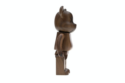 Bearbrick WORLD WIDE TOUR KAWS (Karimoku Wood) 400% Wood