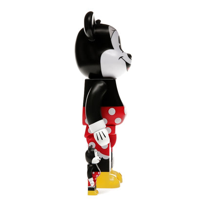 Bearbrick x Disney Minnie Mouse 100% & 400% Set
