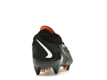 Nike Gripknit Phantom GX Elite SG-Pro Anti-Clog Traction Black Dark Smoke Grey Total Orange