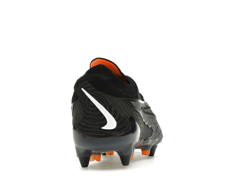 Nike Gripknit Phantom GX Elite SG-Pro Anti-Clog Traction Black Dark Smoke Grey Total Orange