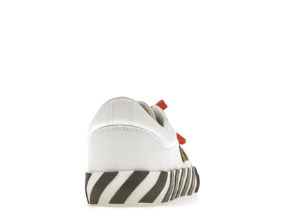 OFF-WHITE Vulcanized Low White Khaki Canvas