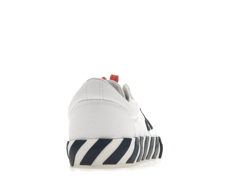 OFF-WHITE Vulcanized Low White Blue Canvas