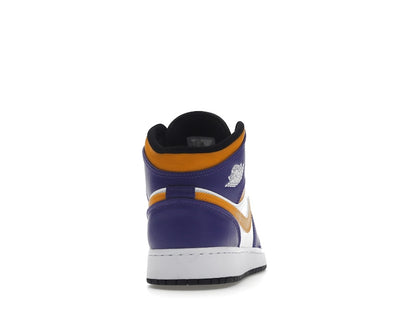 Jordan 1 Mid Lakers (2022) (GS)