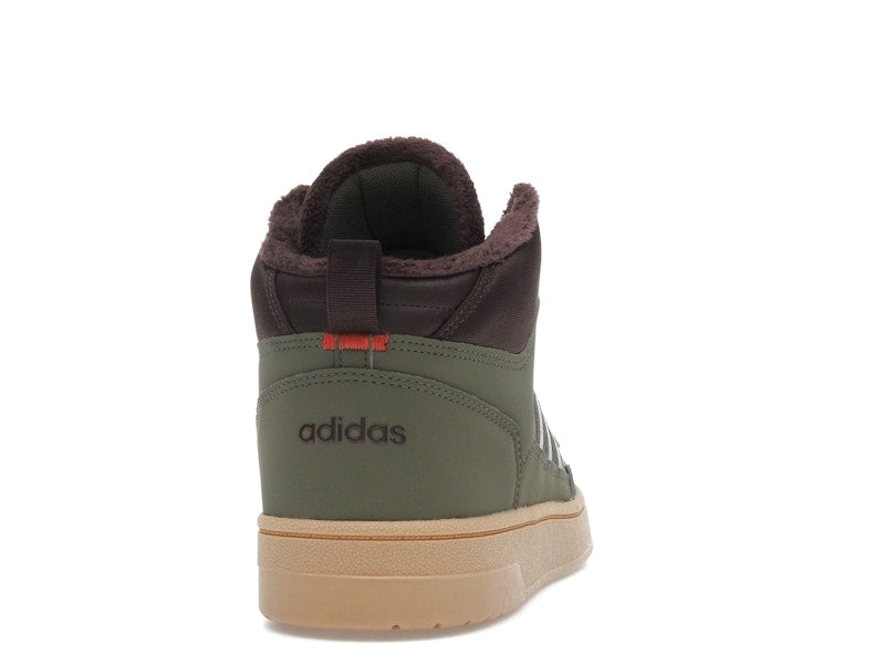 adidas Rapid Court Mid Winterized Olive Strata Shadow Brown Gum