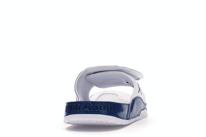 Jordan Hydro 11 Slide White Navy
