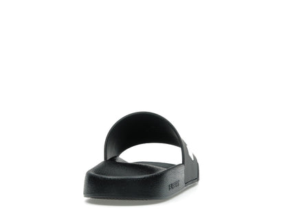Burberry Logo Slides Black Optic White