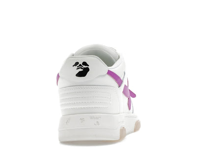 OFF-WHITE Out Of Office OOO Low Tops White Purple (Women's)