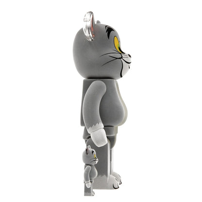 Bearbrick Tom and Jerry: Tom Flocky 100% & 400% Set