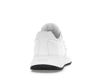 Prada PRAX 01 Sneakers Re-Nylon Brushed Leather White Black
