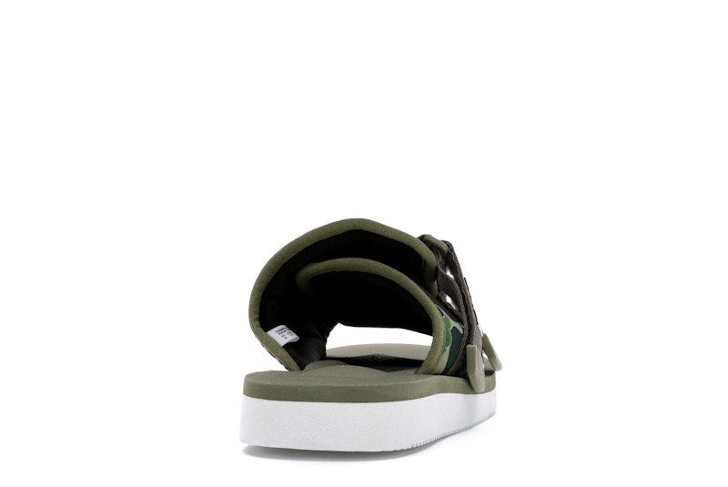 Suicoke x Bape ABC Kaw-Ape Green