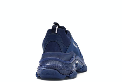 Balenciaga Triple S Clear Sole Navy