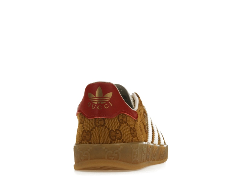 adidas Gazelle Gucci Original GG Beige Brown (Women's)
