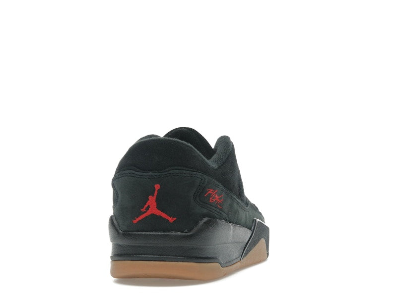 Jordan Flight Court Black Red
