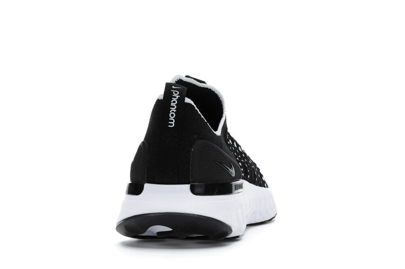 Nike React Phantom Run Flyknit 2 Black White (Women's)