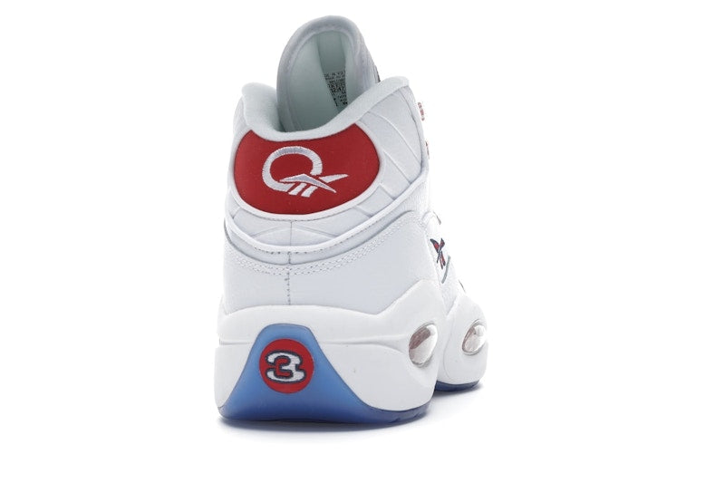 Reebok Question Mid Red Toe 25th Anniversary