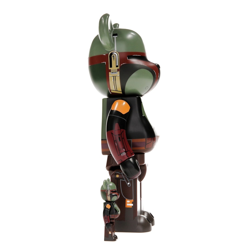 Bearbrick x Star Wars Boba Fett (Recovered Armor) 100% & 400% Set